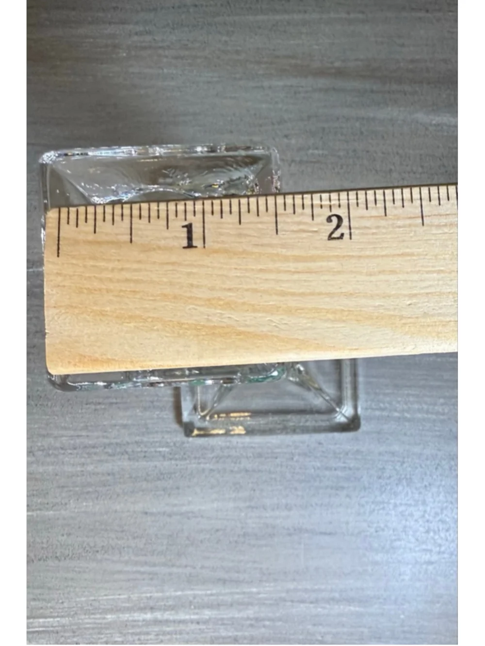 Unbranded vintage clear